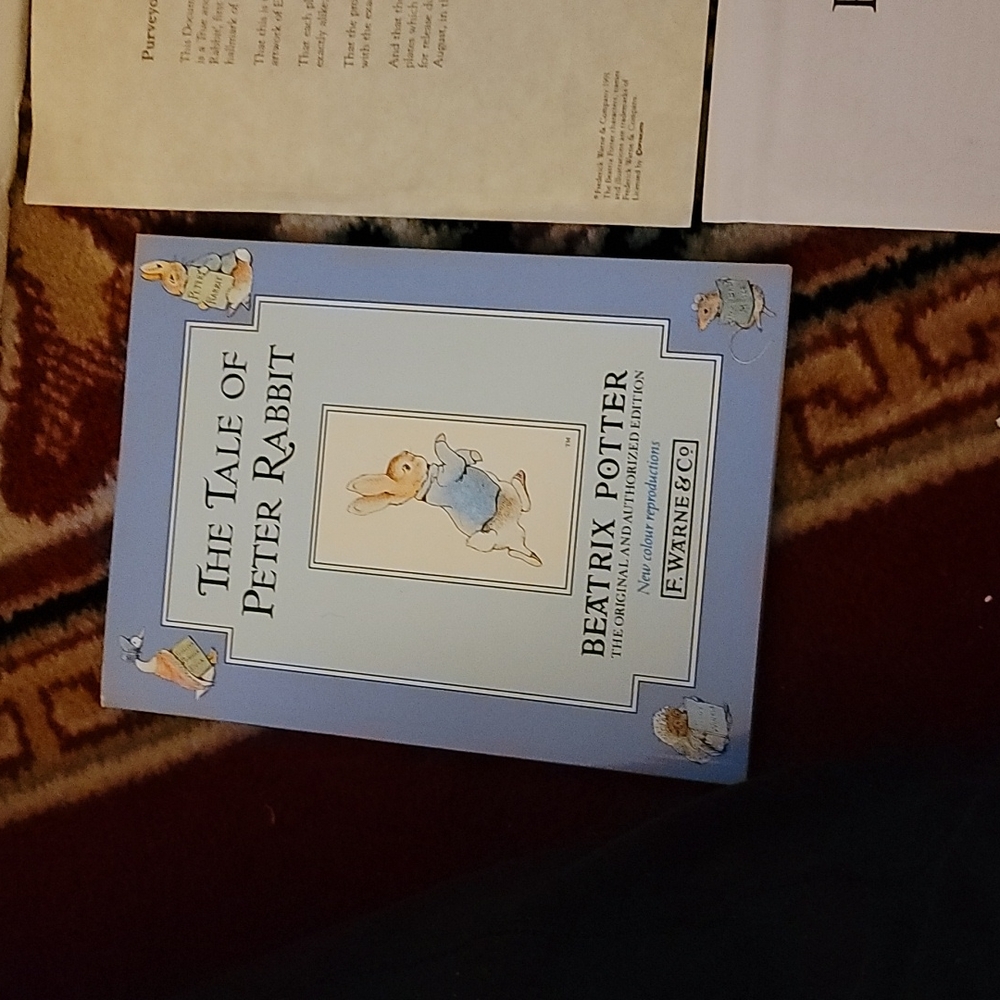 Peter Rabbit 3D Plate with Book - Picture 4 of 8